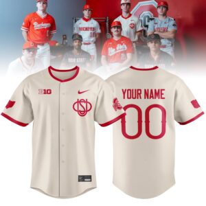 OSU Baseball 2026 Custom Limited Jersey Cream Edition