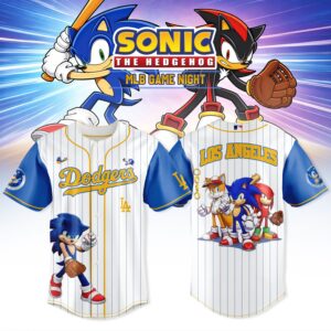 Sonic MLB Game Night Limited Design Baseball Jersey