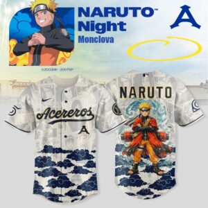 Acereros de Monclova x Naruto Night 2026 Limited Baseball Jersey Collection