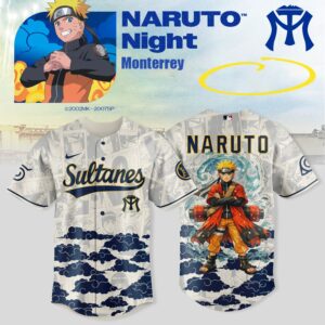 Sultanes de Monterrey x Naruto Night 2026 Limited Baseball Jersey Collection