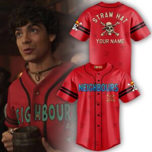 One Piece Monkey D. Luffy Anime Baseball Jersey 2026 Limited Edition