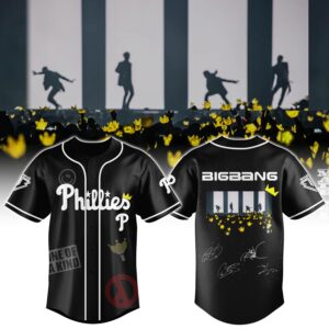 Philadelphia Phillies x BigBang World Tour 2026 Special Baseball Jersey