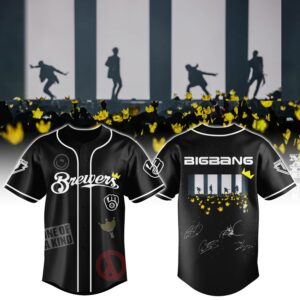 Milwaukee Brewers x BigBang World Tour 2026 Collector Baseball Jersey