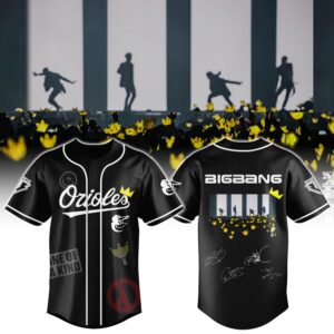 Baltimore Orioles x BigBang World Tour 2026 Special Baseball Jersey