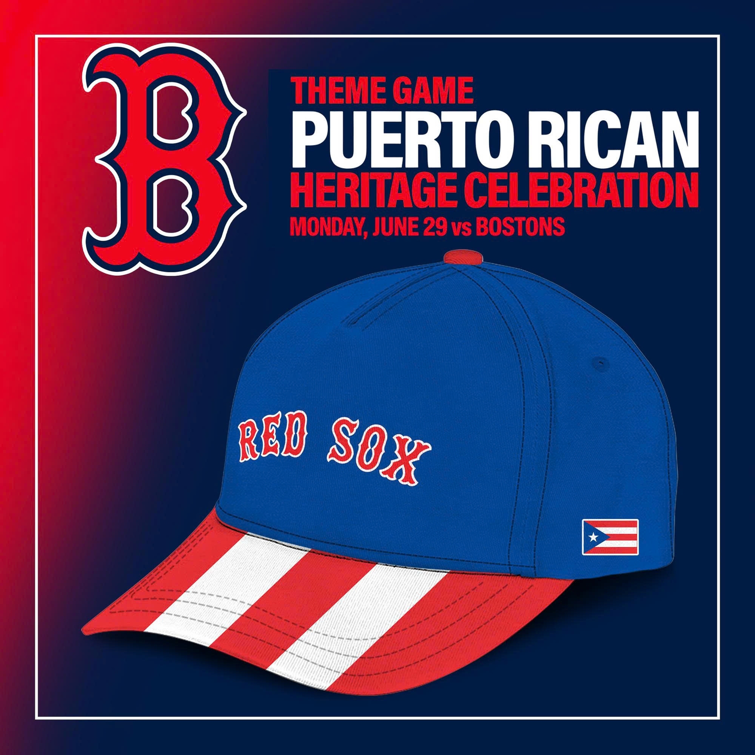 Boston Red Sox Puerto Rican Heritage Celebration 2026 Limited Baseball Jersey Boston Red Sox Puerto Rican Heritage Celebration 2026 Limited Baseball Jersey