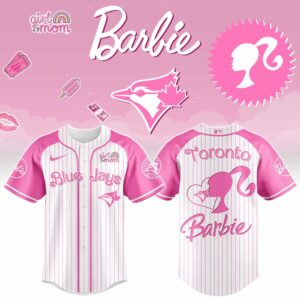 Toronto Blue Jays Lovely Barbie Limited Edition Jersey
