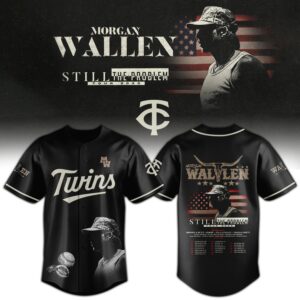 Minnesota Twins x Morgan Wallen “Still The Problem Tour” Limited Edition Jersey