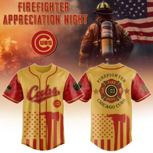 Arizona Diamondbacks Firefighter Appreciation 3D Baseball Jersey 2026 Edition