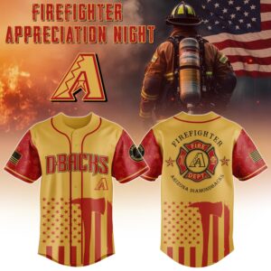 Arizona Diamondbacks Firefighter Appreciation 3D Baseball Jersey 2026 Edition 2.jpg