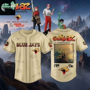 Toronto Blue Jays Gorillaz Mountain Tour 2026 Baseball Jersey