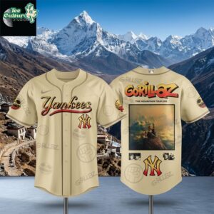 New York Yankees Gorillaz The Mountain Tour 2026 Limited Baseball Jersey