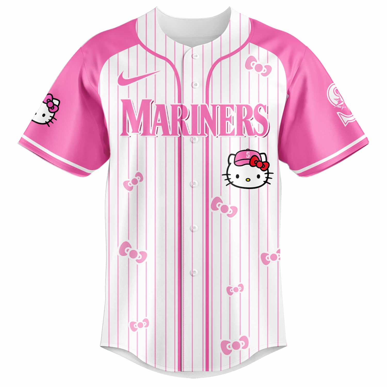 Seattle Mariners x Hello Kitty 2026 Limited Editions Jersey Ver 2 Seattle Mariners x Hello Kitty 2026 Limited Editions Jersey Ver 2