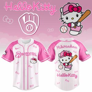 Milwaukee Brewers x Hello Kitty 2026 Limited Editions Jersey Ver 2