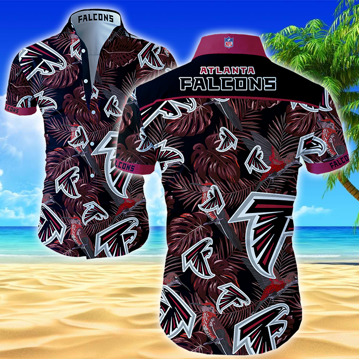 Nfl Atlanta Falcons Hawaiian Shirt Summer Button Up Nfl Atlanta Falcons Hawaiian Shirt Summer Button Up