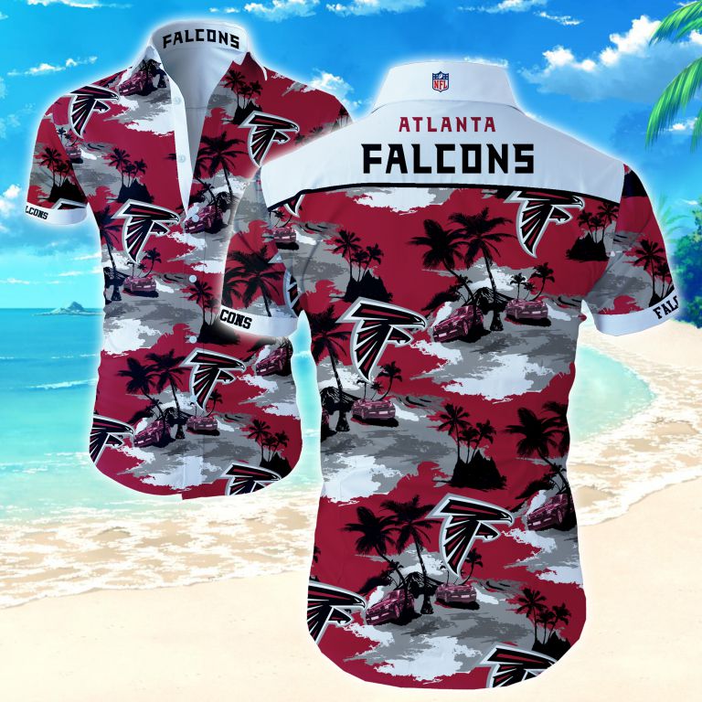 Nfl Atlanta Falcons Hawaiian Shirt Summer Button Up Nfl Atlanta Falcons Hawaiian Shirt Summer Button Up