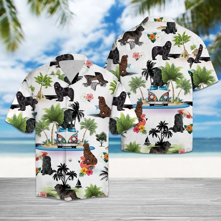 Newfoundland Vacation Hawaiian Shirt Summer Button Up Newfoundland Vacation Hawaiian Shirt Summer Button Up
