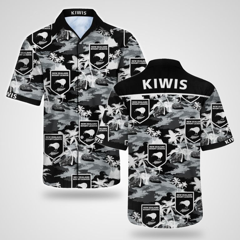New Zealand National Rugby Hawaiian Shirt Summer Button Up New Zealand National Rugby Hawaiian Shirt Summer Button Up