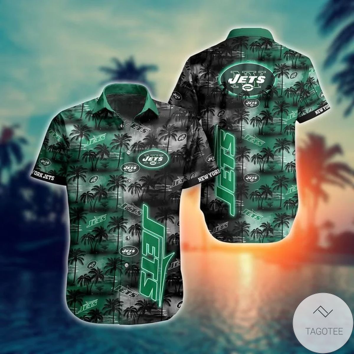 New York Jets Nfl Hawaiian Shirt New York Jets Nfl Hawaiian Shirt