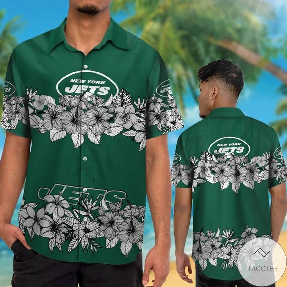 New York Jets Hawaiian Shirt New York Jets Hawaiian Shirt