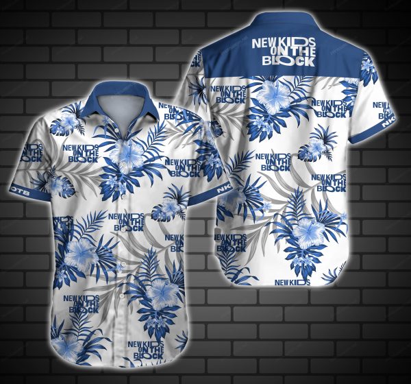 New Kids On The Block Hawaiian Shirt Summer Button Up New Kids On The Block Hawaiian Shirt Summer Button Up