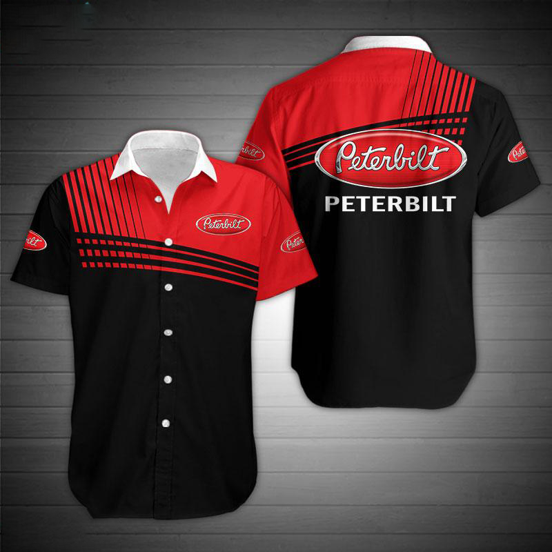 Peterbilt Logo Hawaiian Shirt Peterbilt Logo Hawaiian Shirt
