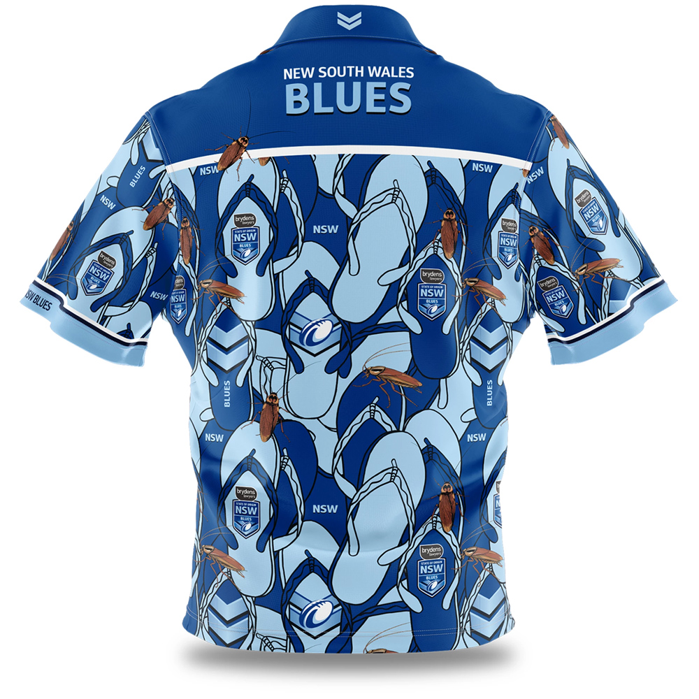 Personalized New South Wales Blue Hawaiian Shirt Personalized New South Wales Blue Hawaiian Shirt