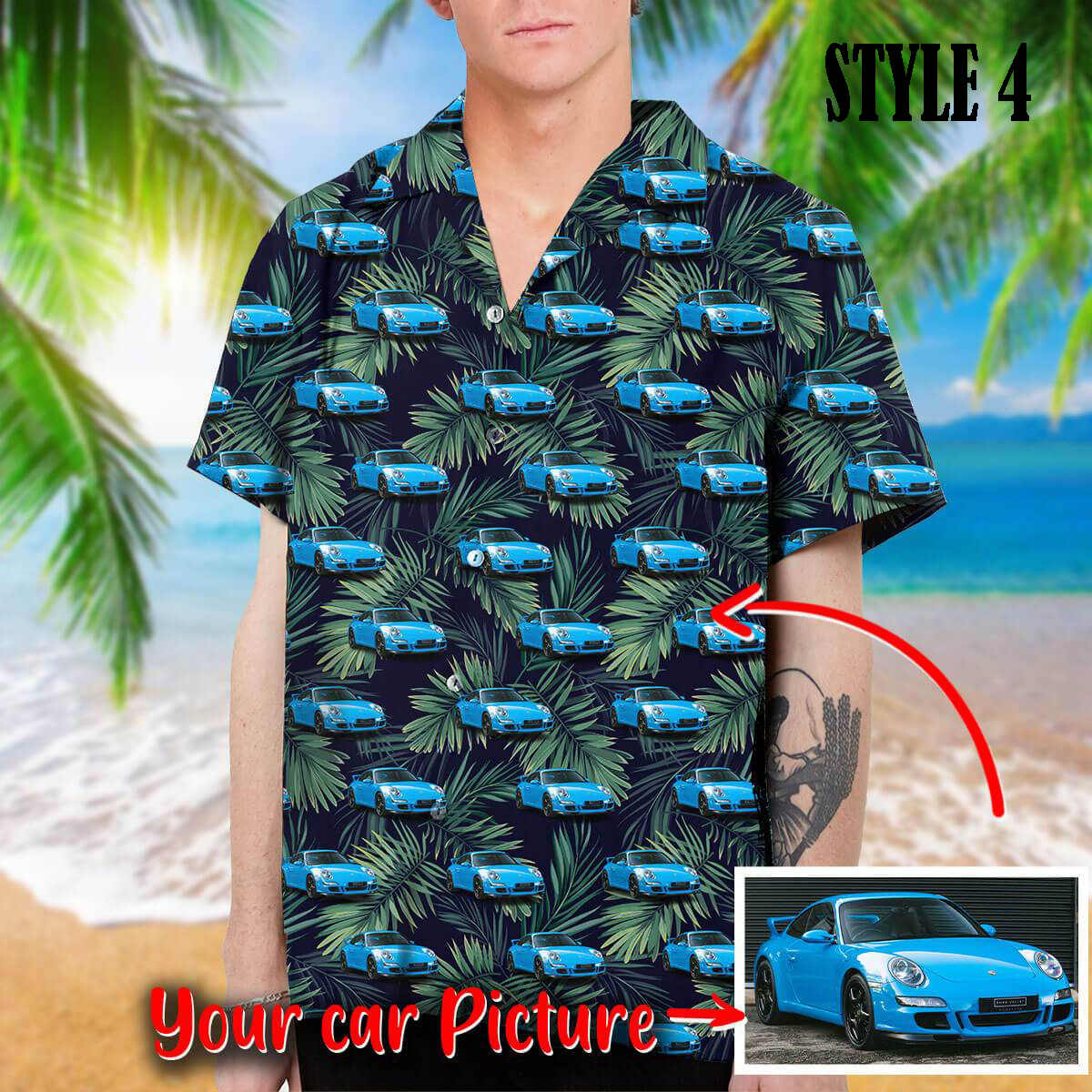 Personalized Car Collection Hawaiian Shirt Personalized Car Collection Hawaiian Shirt