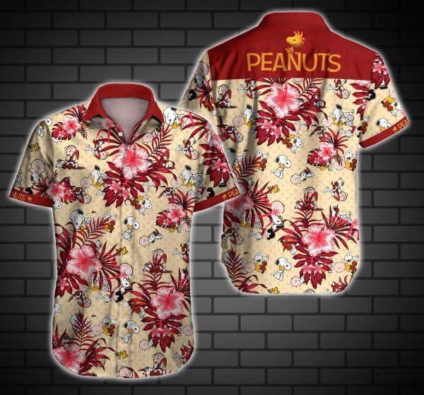 Peanuts Snoopy Hawaiian Shirt Peanuts Snoopy Hawaiian Shirt