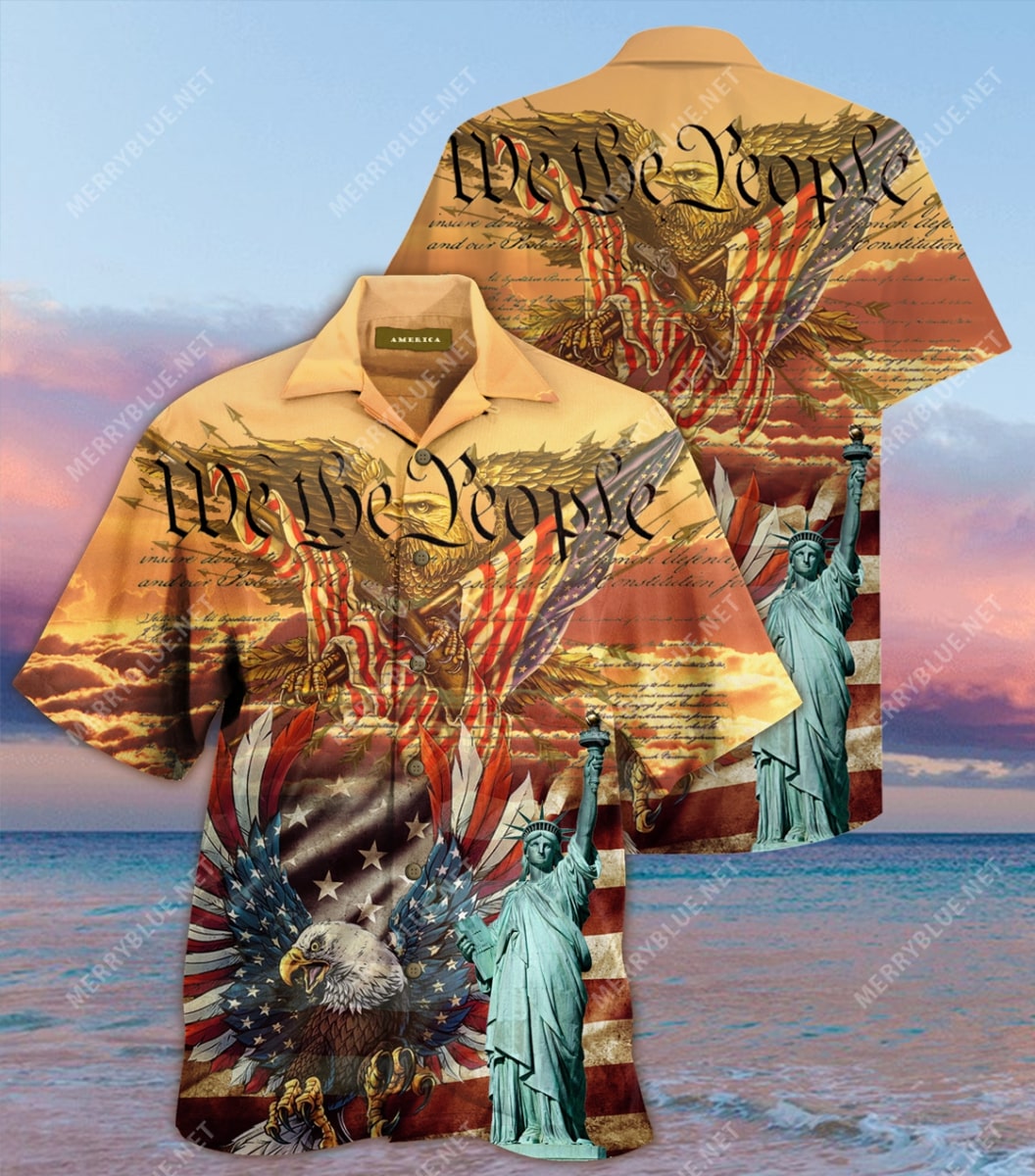 Patriotism American Flag Eagle All Over Printed Hawaiian Shirt Patriotism American Flag Eagle All Over Printed Hawaiian Shirt