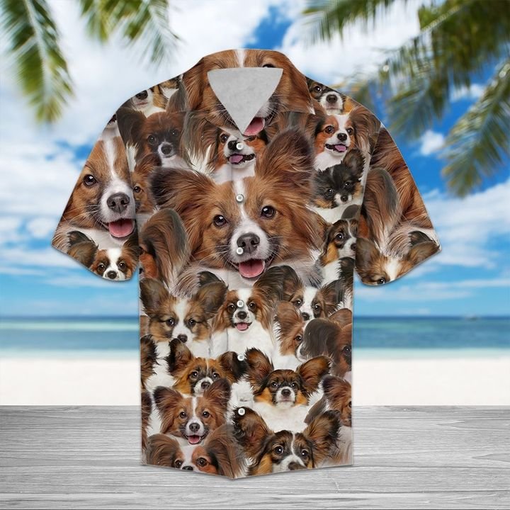 Papillon Hawaiian Shirt Summer Button Up Papillon Hawaiian Shirt Summer Button Up
