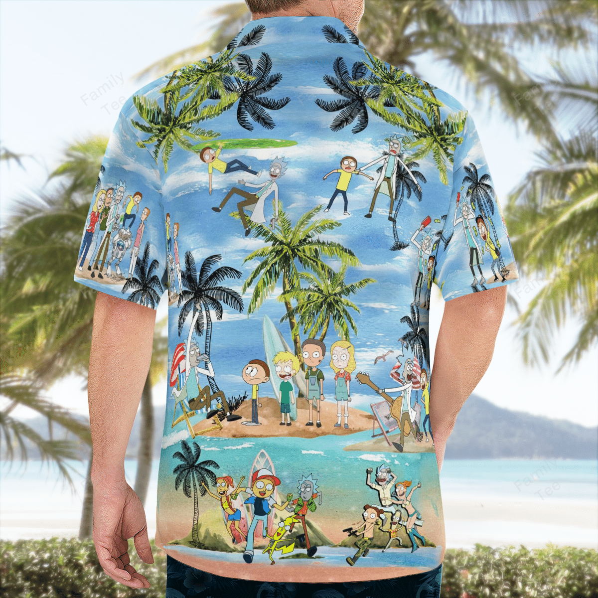 Overwatch Cartoon Hawaiian Shirt Overwatch Cartoon Hawaiian Shirt