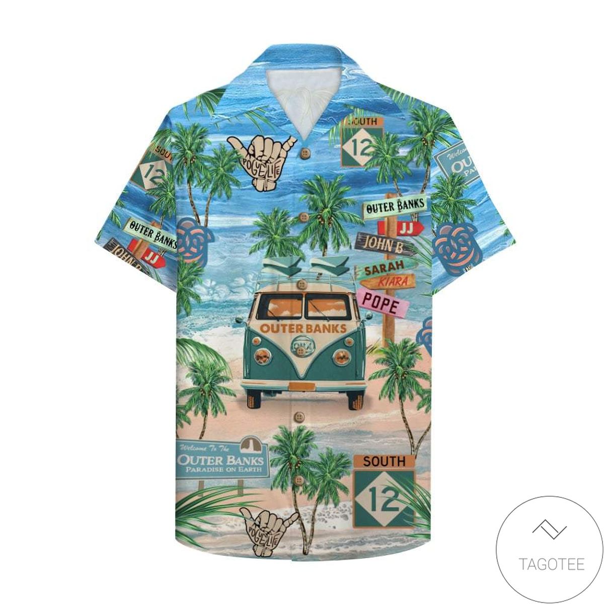 Outer Banks Hawaiian Shirt Outer Banks Hawaiian Shirt