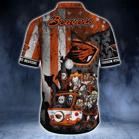 Oregon State Beavers Summer Hawaiian Shirt Oregon State Beavers Summer Hawaiian Shirt