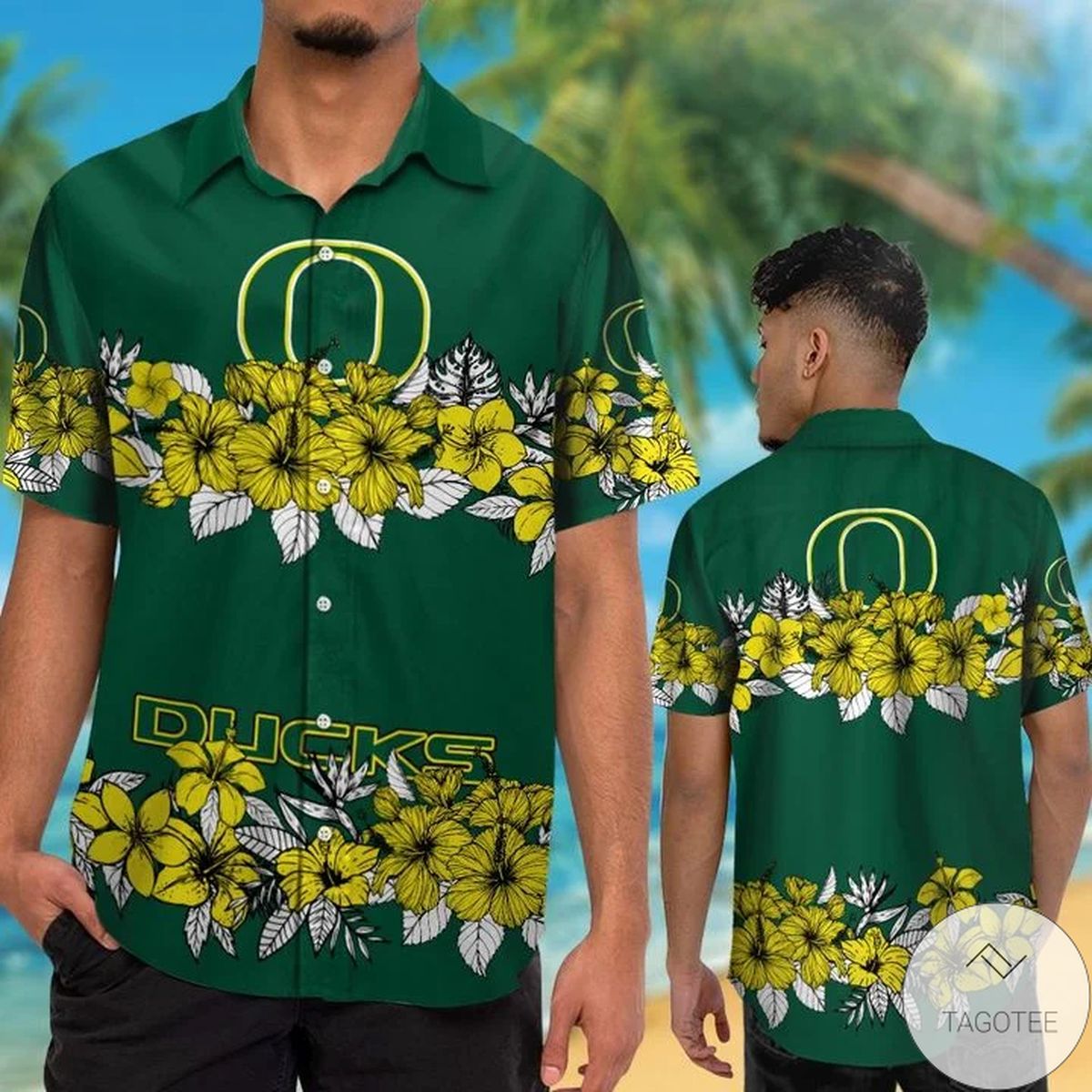 Oregon Ducks Hawaiian Shirt Oregon Ducks Hawaiian Shirt