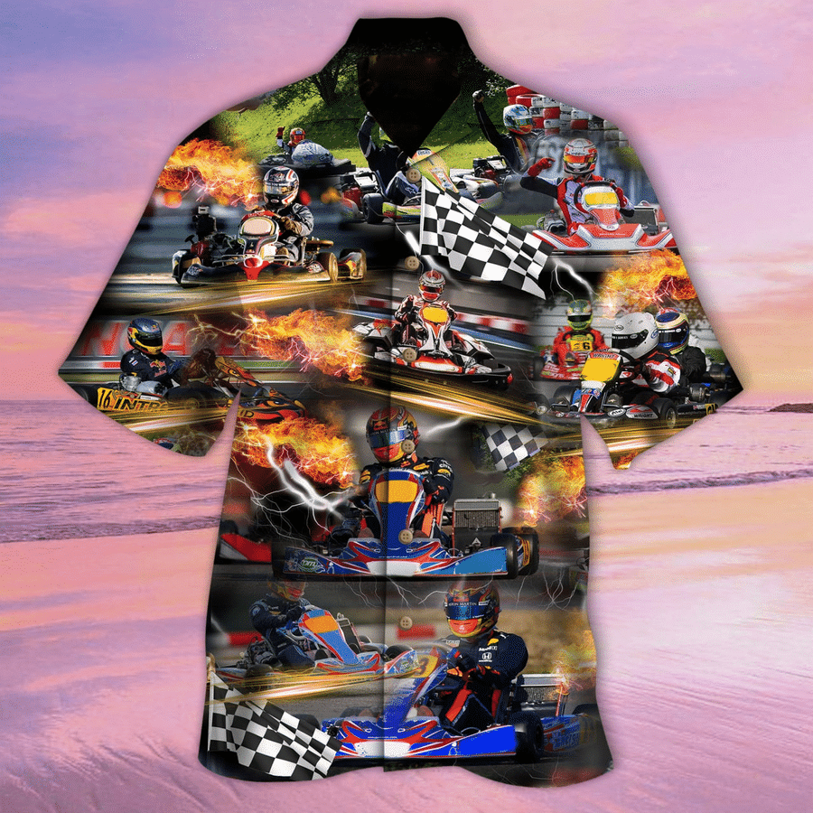 On A Karting Track Hawaiian Shirt On A Karting Track Hawaiian Shirt
