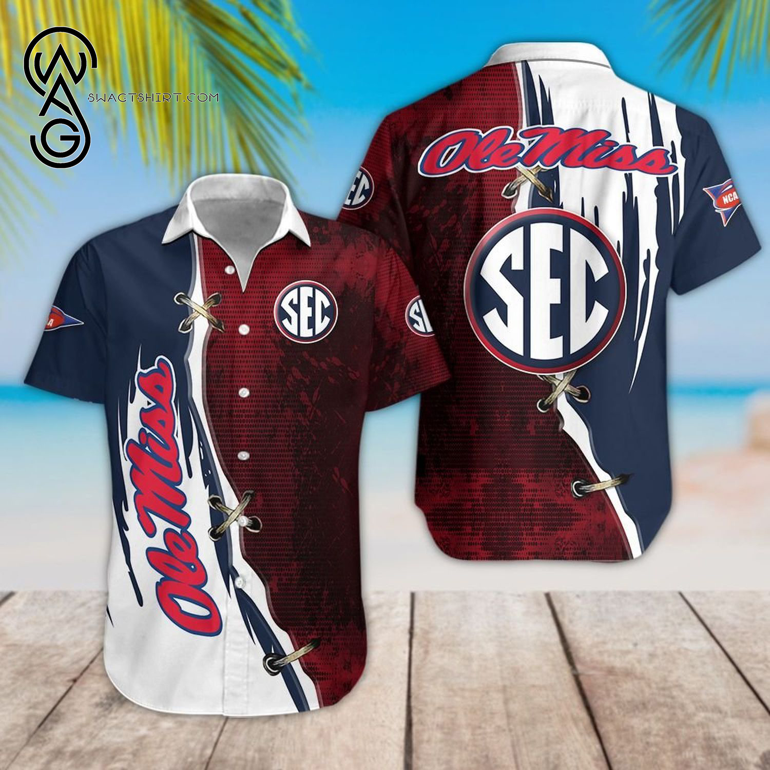 Ole Miss Rebels Sport Team Hawaiian Shirt Ole Miss Rebels Sport Team Hawaiian Shirt