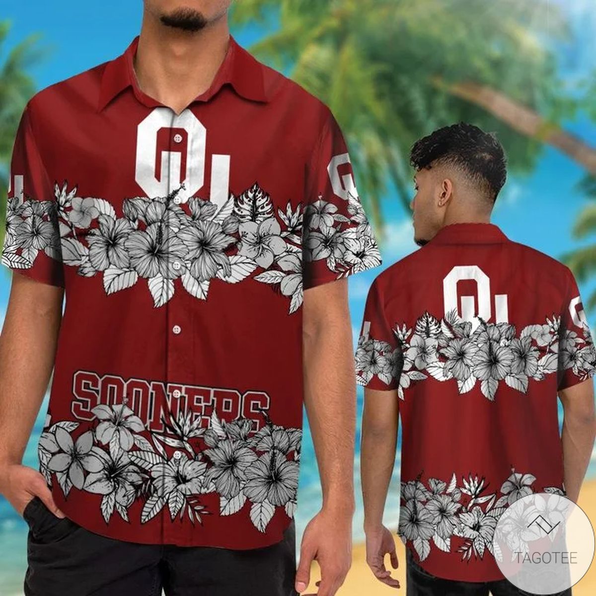 Oklahoma Sooners Hawaiian Shirt Oklahoma Sooners Hawaiian Shirt