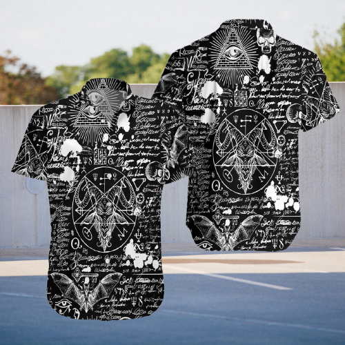 Occultism Satanic Goth Hawaiian Shirt Occultism Satanic Goth Hawaiian Shirt