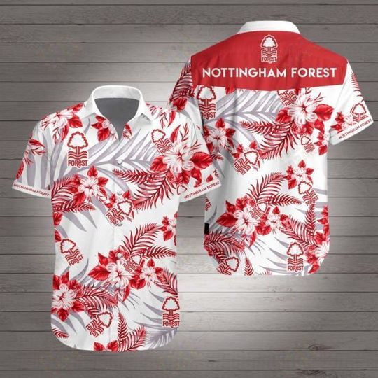 Nottingham Forest Hawaiian Shirt Nottingham Forest Hawaiian Shirt