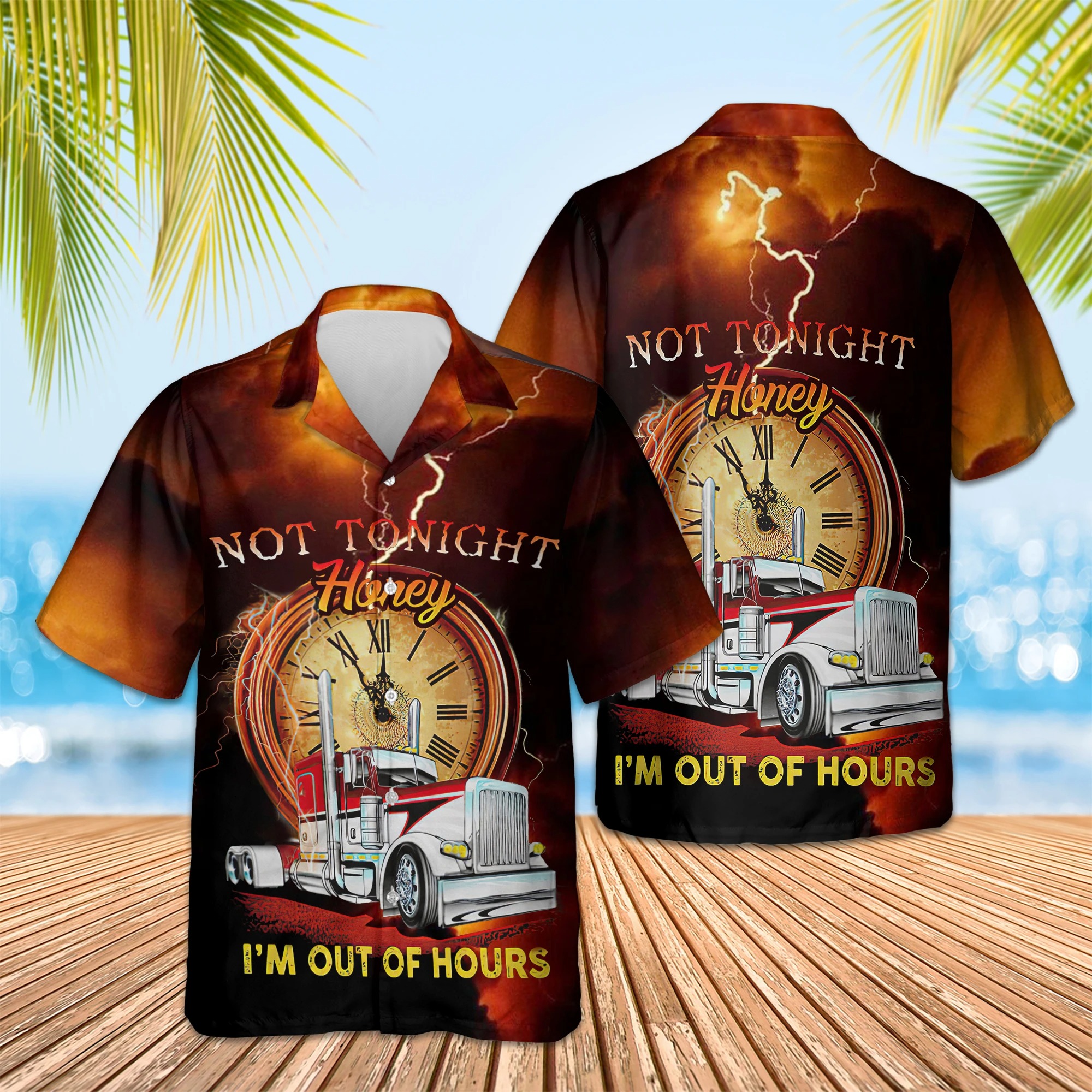 Not Tonight Honey I?M Out Of Hours Hawaiian Shirt Not Tonight Honey I?M Out Of Hours Hawaiian Shirt