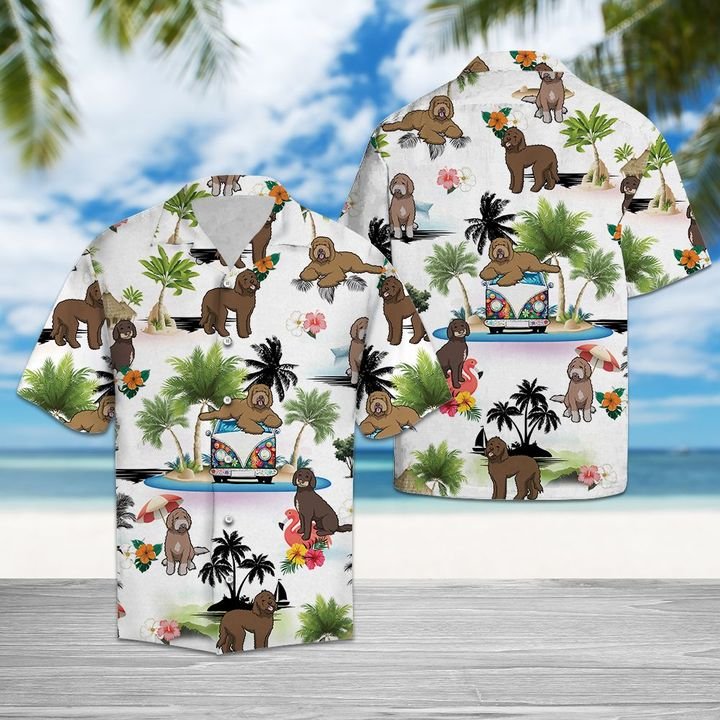 Nelabradoodle Vacation Hawaiian Shirt Summer Button Up Nelabradoodle Vacation Hawaiian Shirt Summer Button Up