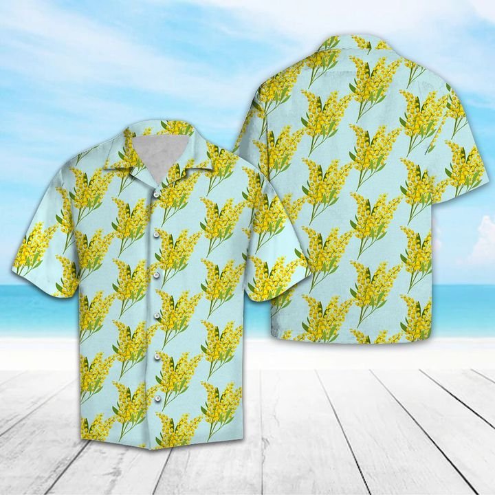 Nebraska Goldenrod Flower Hawaiian Shirt Summer Button Up Nebraska Goldenrod Flower Hawaiian Shirt Summer Button Up