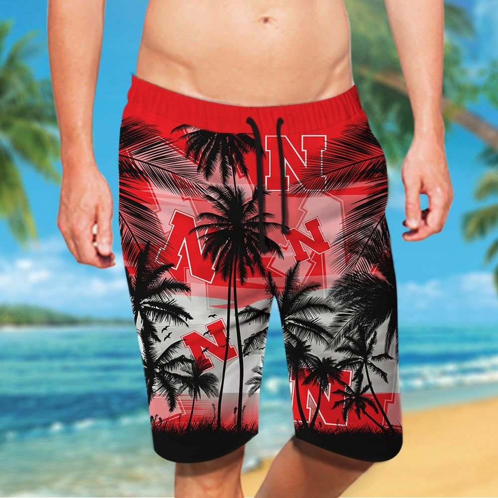 Nebraska Cornhuskers Tropical Hawaiian Shirt Nebraska Cornhuskers Tropical Hawaiian Shirt