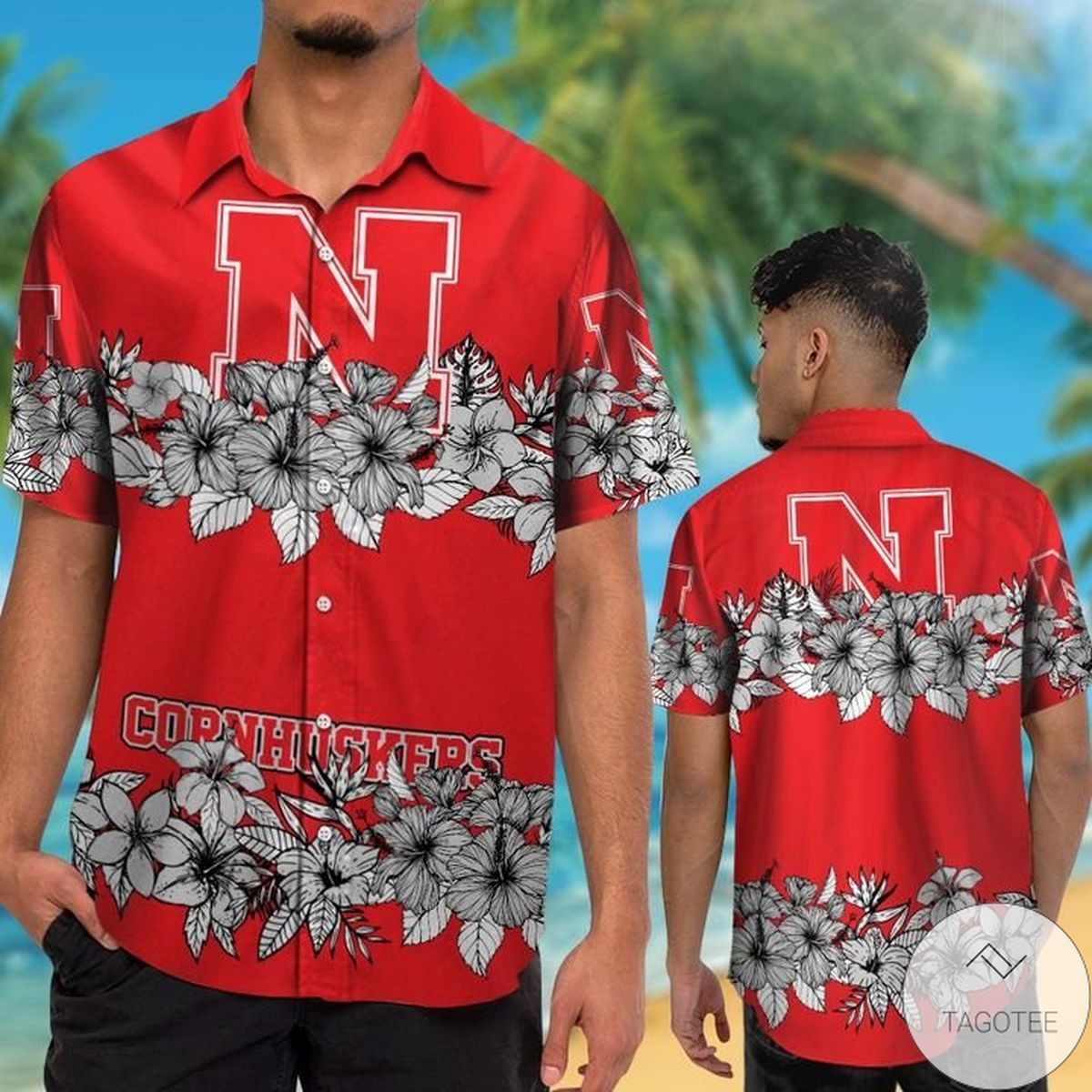 Nebraska Cornhuskers Hawaiian Shirt Nebraska Cornhuskers Hawaiian Shirt