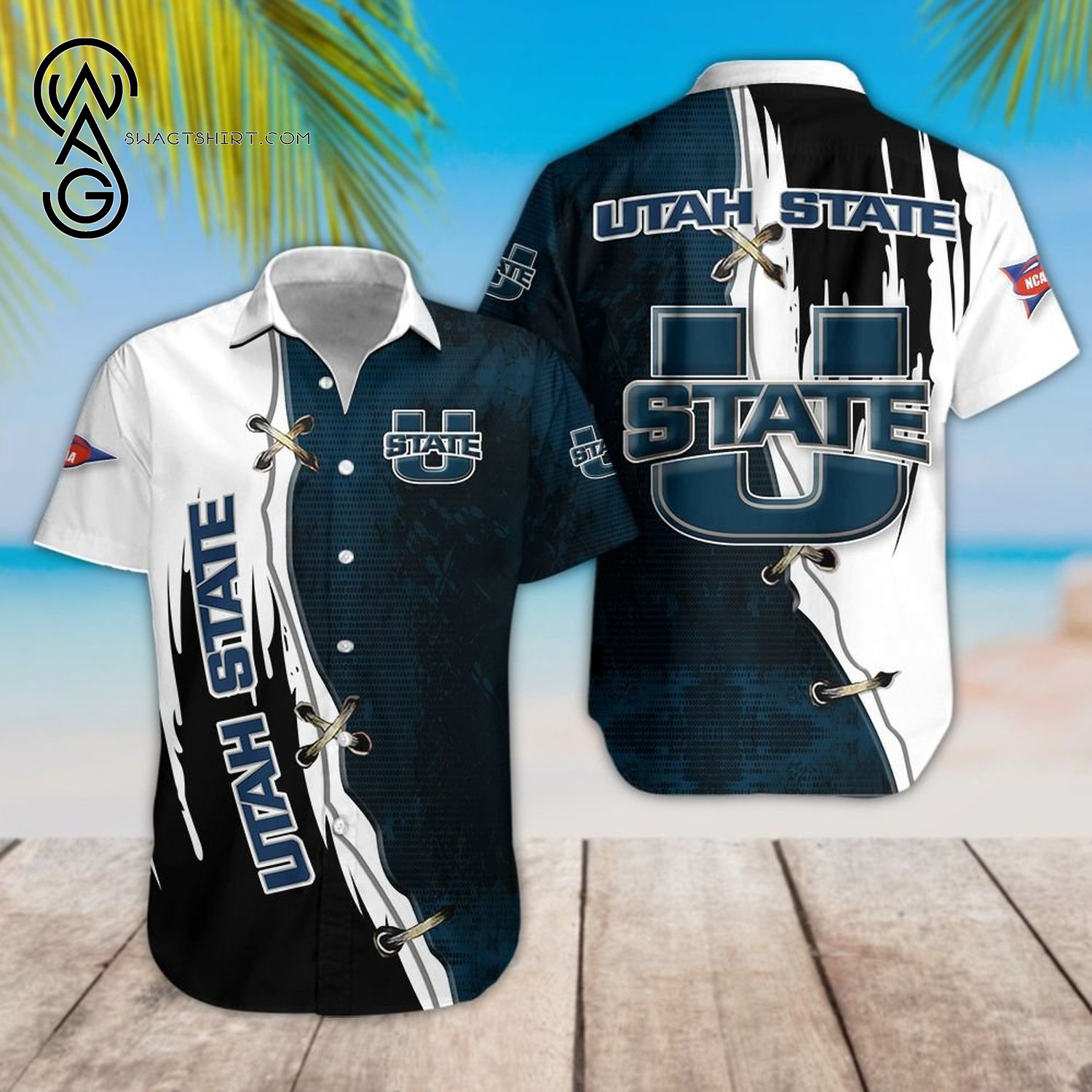 Ncaa Utah State Aggies Sport Team Hawaiian Shirt Ncaa Utah State Aggies Sport Team Hawaiian Shirt
