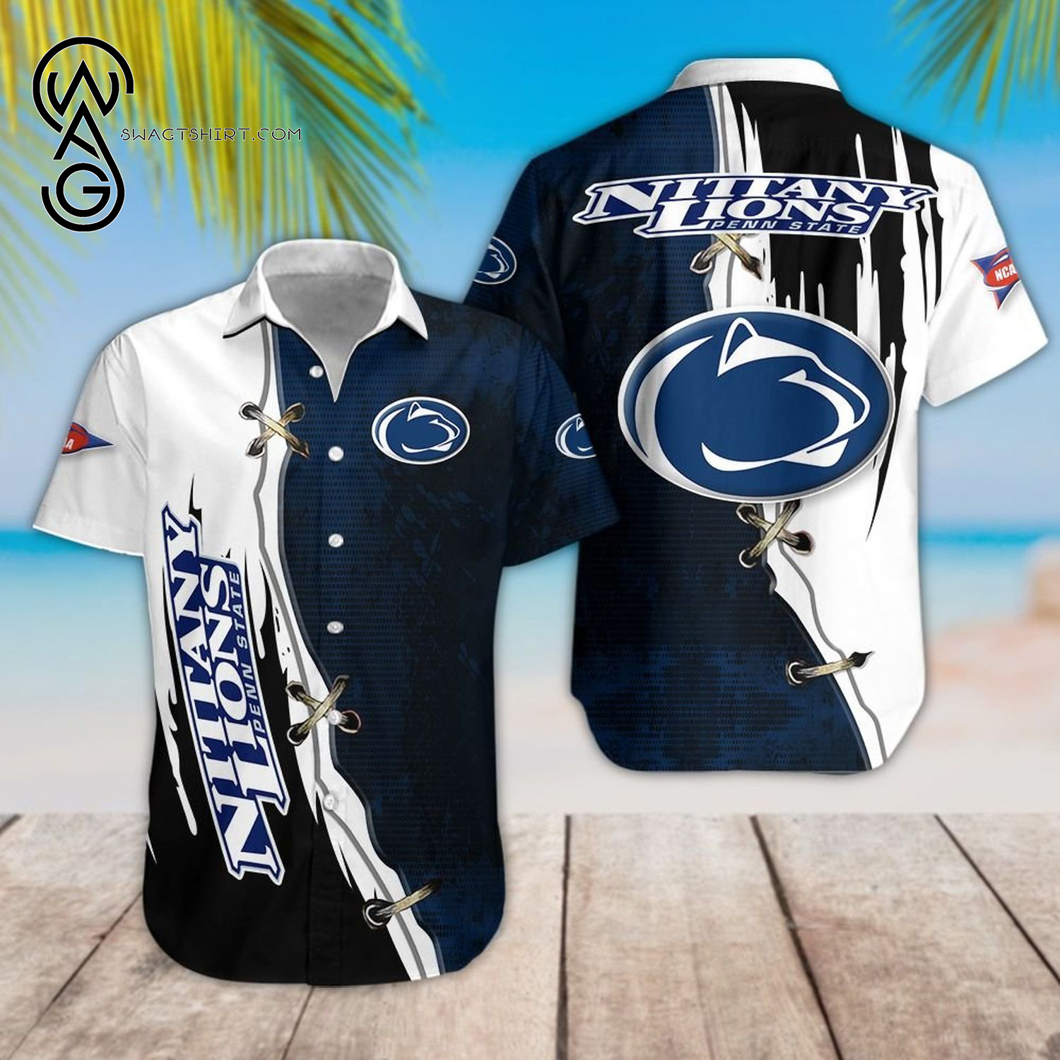 Ncaa Penn State Nittany Lions Sport Team Hawaiian Shirt Ncaa Penn State Nittany Lions Sport Team Hawaiian Shirt