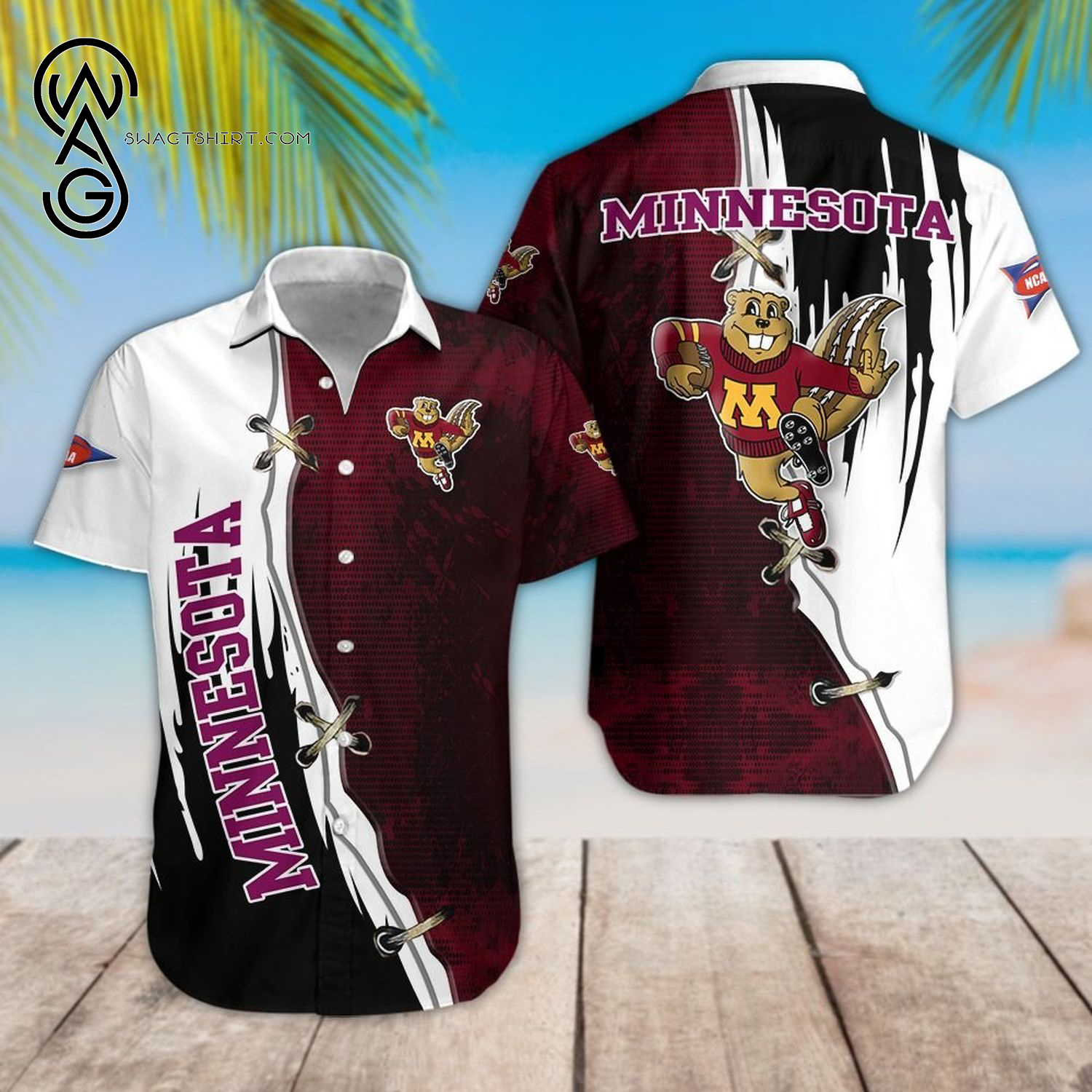 Ncaa Minnesota Golden Gophers Sport Team Hawaiian Shirt Ncaa Minnesota Golden Gophers Sport Team Hawaiian Shirt
