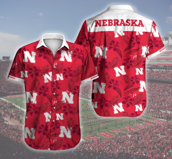 Ncaa Nebraska Cornhuskers Hawaiian Shirt Summer Button Up Ncaa Nebraska Cornhuskers Hawaiian Shirt Summer Button Up