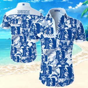 Ncaa Duke Blue Devils Hawaiian Shirt Summer Button Up