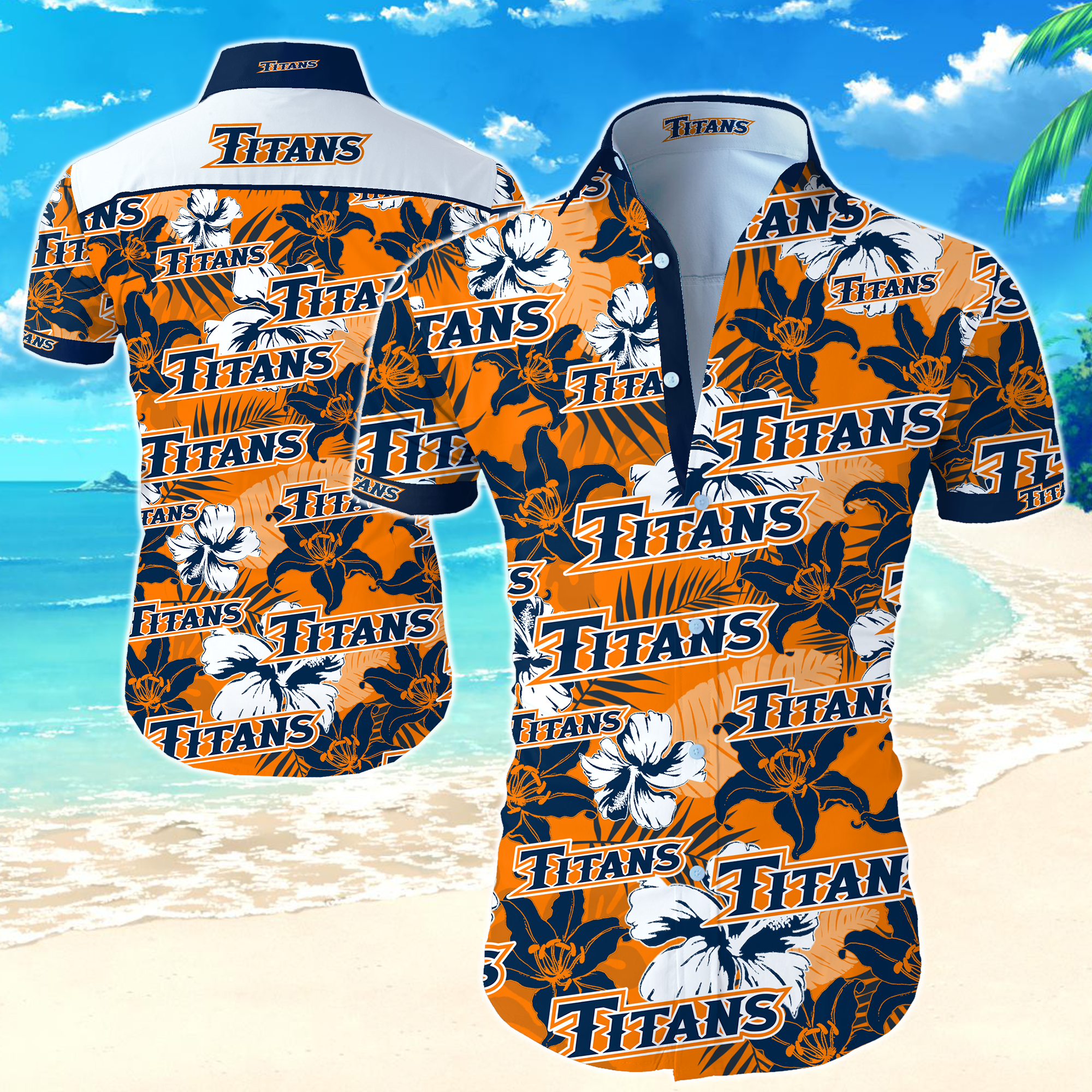 Ncaa Cal State Fullerton Titans Hawaiian Shirt Summer Button Up Ncaa Cal State Fullerton Titans Hawaiian Shirt Summer Button Up
